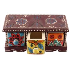 Spice Box-1442 Masala Rack Container Gift Item